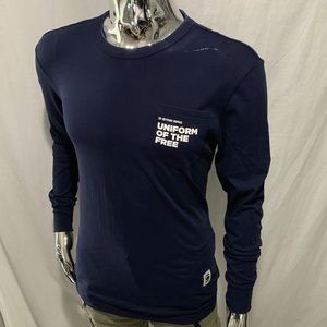 G star logo long sleeve t shirt